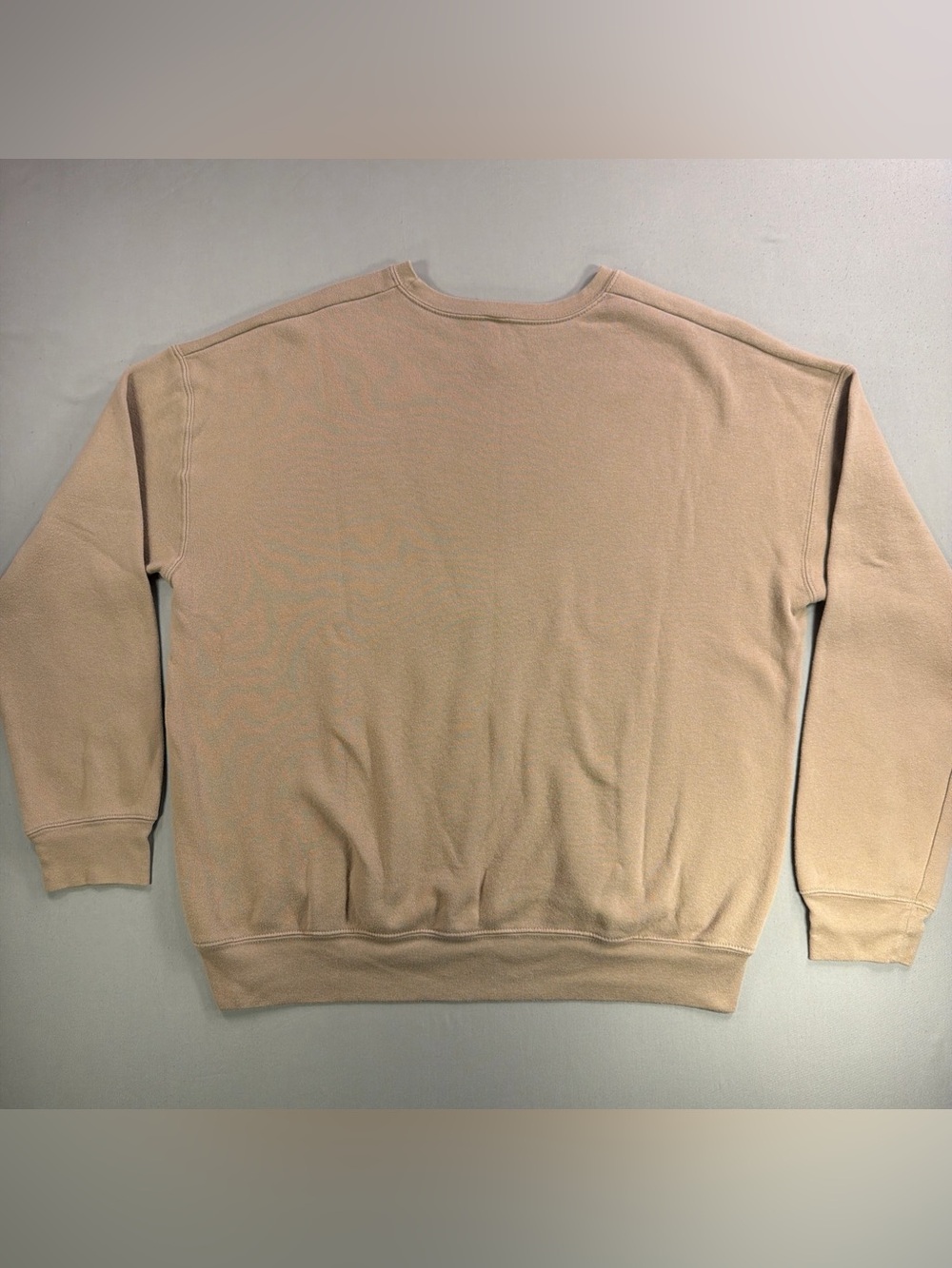Sota Crewneck Oversized Sweatshirt in Beige - Relaxed Everyday Pullover - Picture 11 of 14
